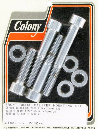 FRONT BRAKE CALIPER MOUNTING KIT